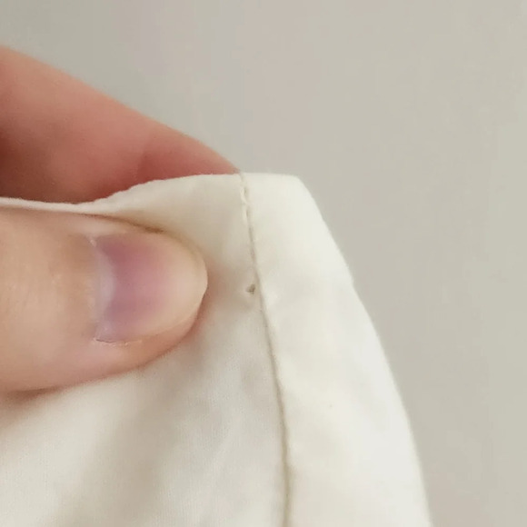 by Anthropologie Somerset Sleevless Fit and Flare Mini Dress Cotton White Large - Picture 4 of 7